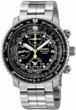 Seiko Men's Flight Alarm Chronograph Watch