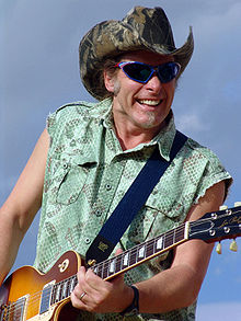 Ted Nugent Ted Nugent in concert.jpg