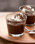 Chocolate Pudding with Whipped Cream