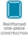 Reinforced One-piece Construction