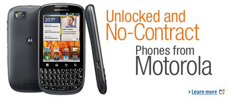 Unlocked and No-Contract Phones from Motorola