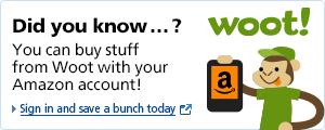Login and Pay with Amazon at Woot.com!