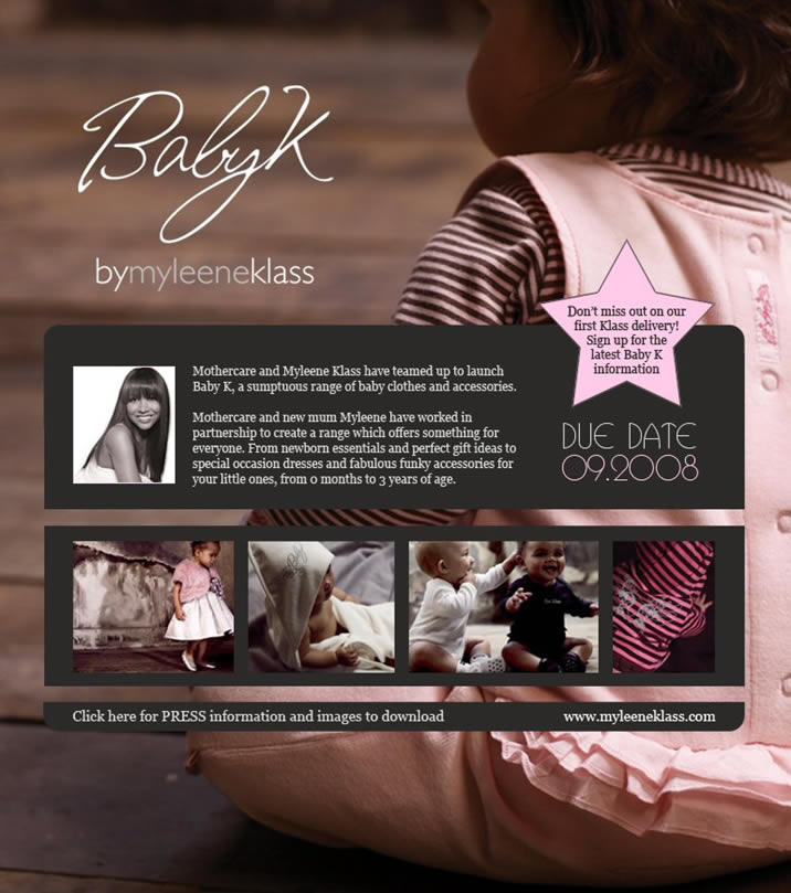 Baby K, a sumptuous range of baby clothes and accessories