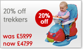20% off trekkers, was &pound;59.99 now &pound;47.99