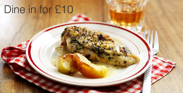 Dine in for &pound;10