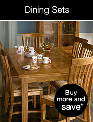 View Dining Sets, Buy More and Save*