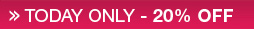 Today Only - 20% off. Click here for more details