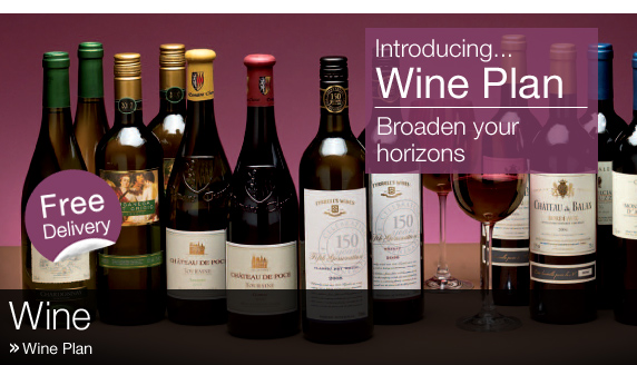 Introducing Wine Plans, Free Delivery