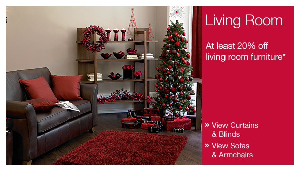 Living Room, at least 20% off living room furniture*