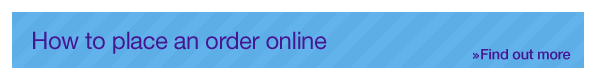 How to place an order online - Find out more