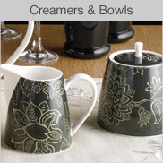 View Creamers & Bowls