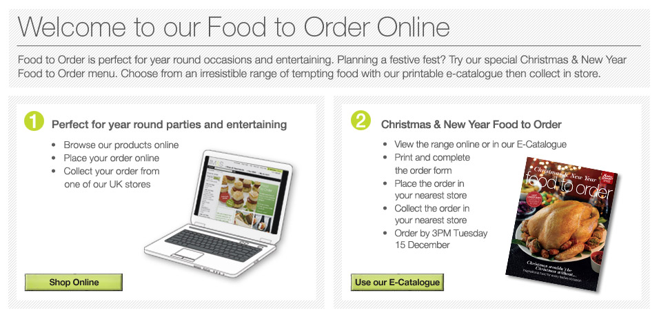 Food to Order
