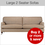 View Large 2 Seater Sofas