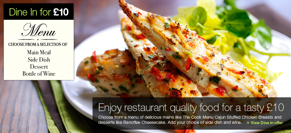 View Dine In for &pound;10