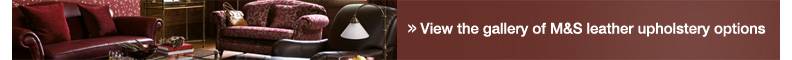 View the gallery of M&S leather upholstery options