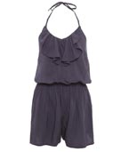 Halterneck Ruffle Playsuit £25