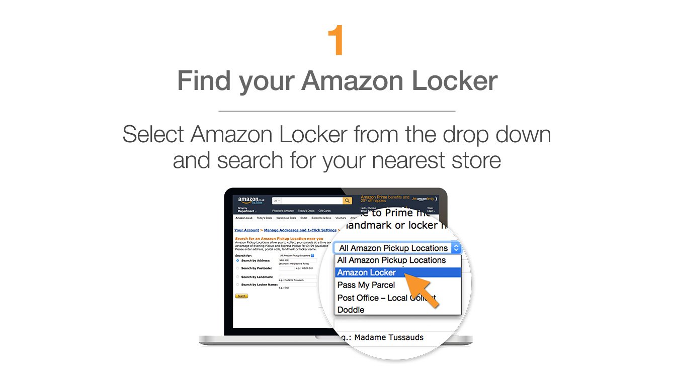 Amazon.co.uk Amazon Locker Delivery Shops