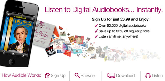 Listen to a digital audiobooks...instantly at audible.co.uk Listen to a digital audiobooks...instantly at audible.co.uk
