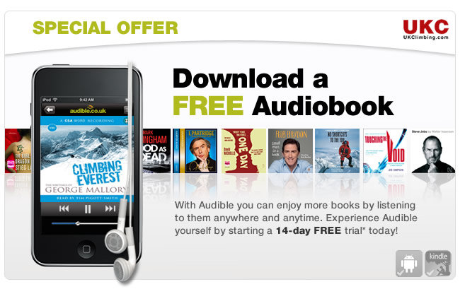 Free audiobook download for UKC Members courtesy of Audible.co.uk