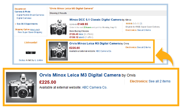Amazon Products Search and Browse