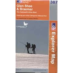 Glenshee and Braemar: The Cairnwell and Glas Maol (OS Explorer Map Series): The Cairnwell and Glas Maol (OS Explorer Map Series)