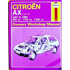 Citroen AX Petrol 1987-89 Owner's Workshop Manual