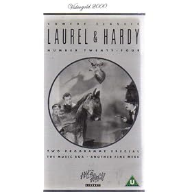 Laurel And Hardy - No. 24 - The Music Box / Another Fine Mess [VHS] [1930]