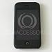 FreeLogix - Rubberised Silicone Protection Case for Apple iPhone - Black