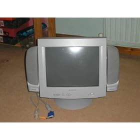 HP Pavilion V50 - Display - CRT - 15" - 1024 x 768 / 60 Hz - 0.28 mm - speakers