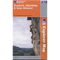 Dunkeld, Aberfeldy and Glen Almond (OS Explorer Map Series) (OS Explorer Map Series)