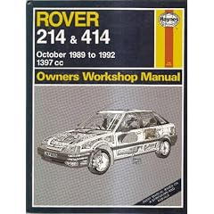 Rover 214 and 414 Owners Workshop Manual (Service & repair manuals)