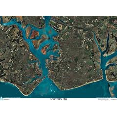 Skyview Mapping: Portsmouth: SkyView Poster