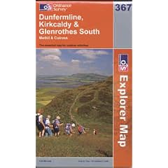 Dunfermline, Kirkcaldy and Glenrothes South (OS Explorer Map Series) (OS Explorer Map Series)
