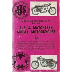 Service and Overhaul Manual for the A.J.S. and Matchless Single Motor Cycles, 1957-66