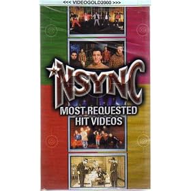 NSYNC VHS PAL MOST REQUESTED VIDEO HITS