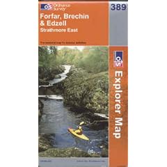 Forfar, Brechin and Edzell (OS Explorer Map Series) (OS Explorer Map Series)