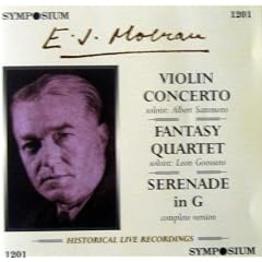 E. J. Moeran: Violin Concerto; Fantasy Quartet; Serenade in G