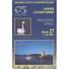 Discoverer Map 027: Upper Lough Erne (Discoverer Map Series)