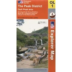 The Peak District: Dark Park Area (Explorer Maps)