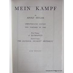 Mein Kampf  :  unexpurgated, 2 Vols in 1 ( English Text : Translator, James Murphy)