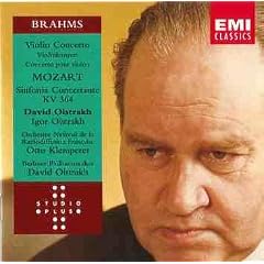 Brahms: Violin Concerto; Mozart: Sinfonia Concertante KV 364