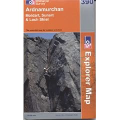 Ardnamurchan, Moidart, Sunart and Loch Shiel (OS Explorer Map Series) (OS Explorer Map Series)