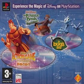 Disney PsOne Triple Pack: Hercules, Jungle Book, Bug's Life