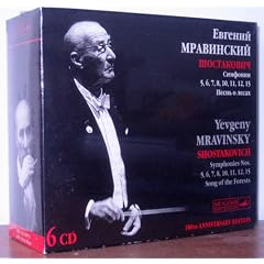 Yevgeny Mravinsky 100th Anniversary Edition, Vol 6 -10 , Shostakovich Symphonies no.5,6,7,8,10,11,12,15