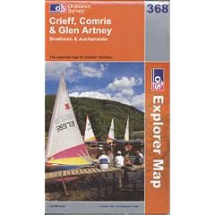 Crieff, Comrie and Glen Artney (OS Explorer Map Series) (OS Explorer Map Series)