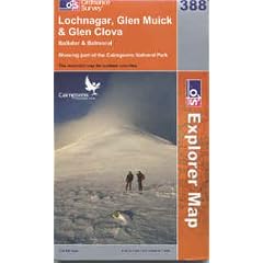 Lochnagar, Glen Muick and Glen Clova (Explorer Maps) (Explorer Maps)