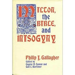 Milton, the Bible and Misogyny