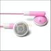 Earphones for Apple iPod Nano - Pink
