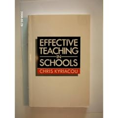Effective Teaching in Schools