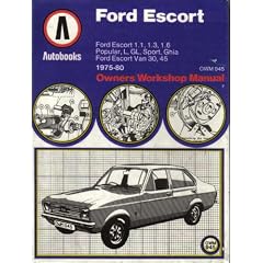 Ford Escort 1975-80 Owner's Workshop Manual (The Autobook series of workshop manuals)
